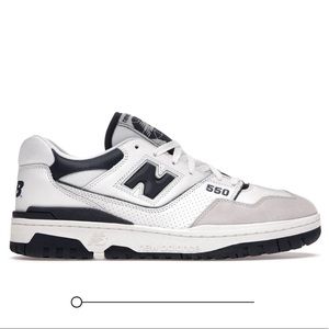 New Balance 550 White Navy